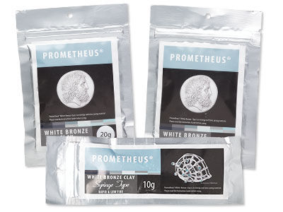 Prometheus white bronze clay